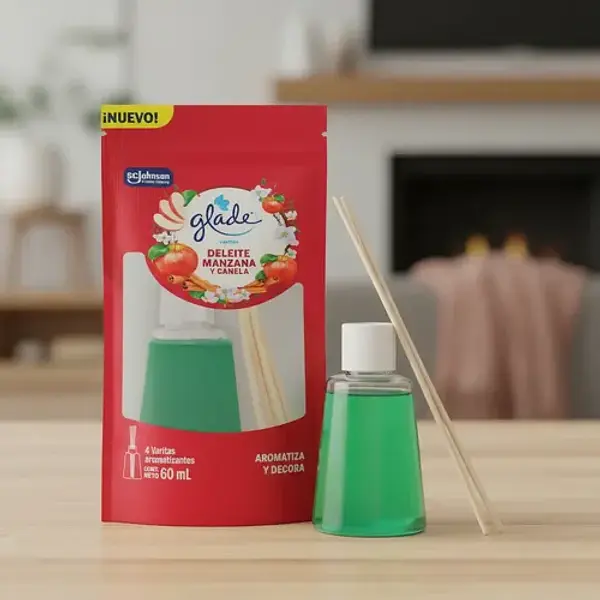 Ambientador Glade Varitas Surtido 60ml