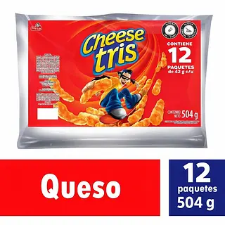 Paquete Cheese Tris 12unx42gr
