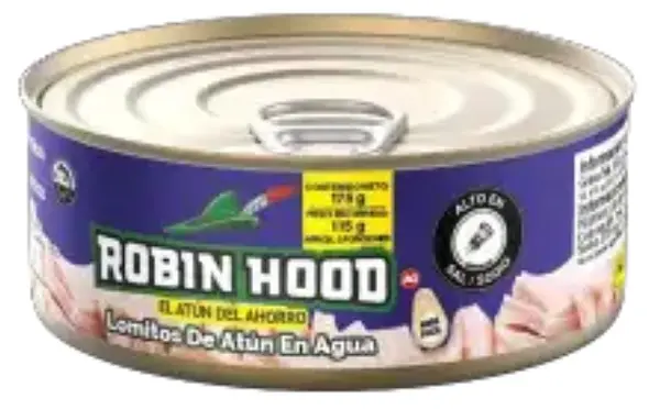 Atun Robin Hood Agua 175gr