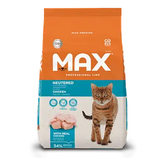Max Cat Castrados 3000gr