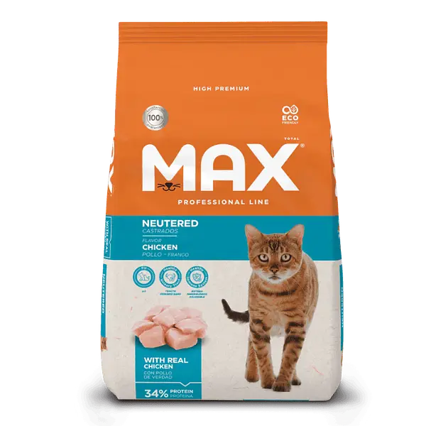 Max Cat Castrados 3000gr