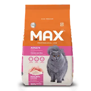 Max Cat Adulto P/Line Frango Y Arroz 3000gr