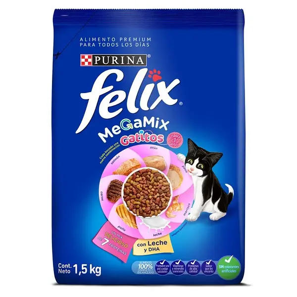 Felix Gatitos Megamix 1500gr