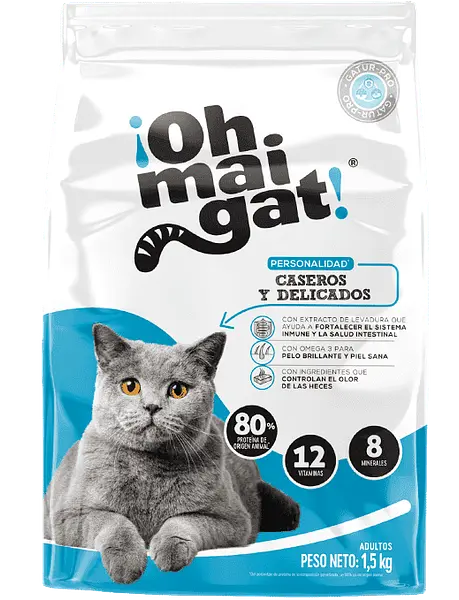 Ohmaigat Gatos Caseros 1500gr