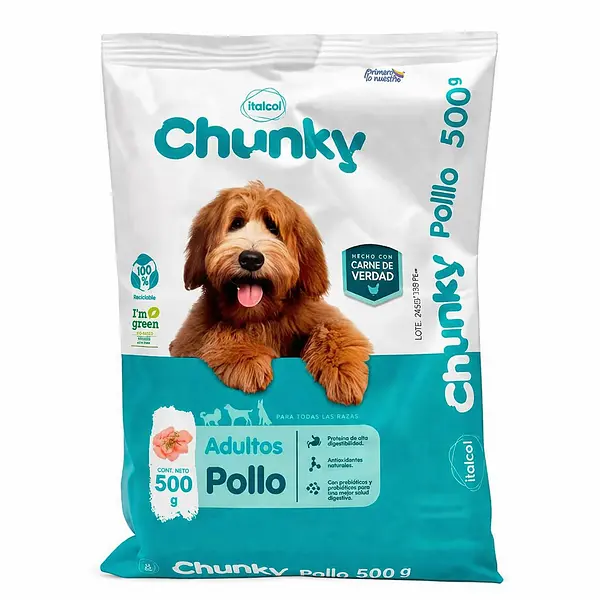 Chunky Adulto Pollo 500gr