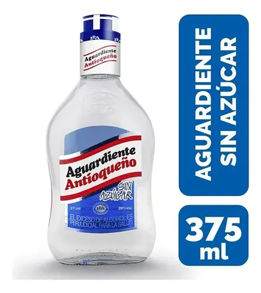 Aguardiente Antioqueño Azul 375cc