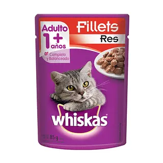 Pouch Whiskas Surtido 85gr