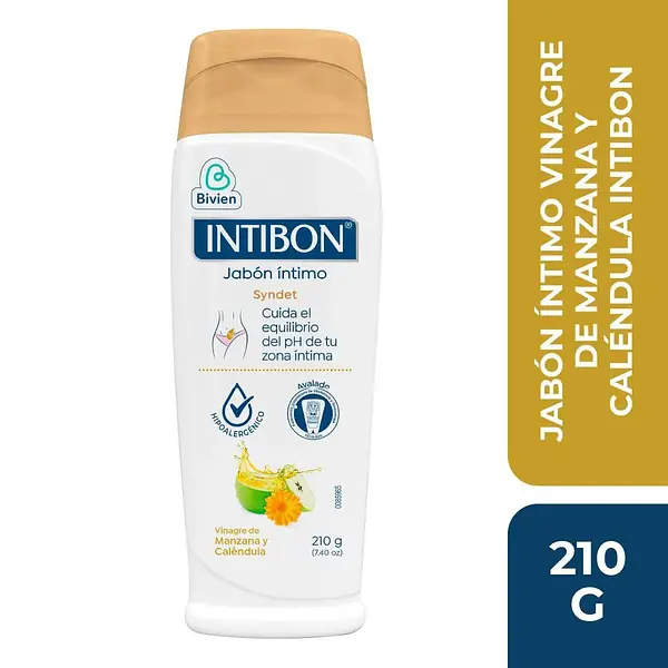 Jabon Intimo Intibon Vinagre Y Caléndula 210gr