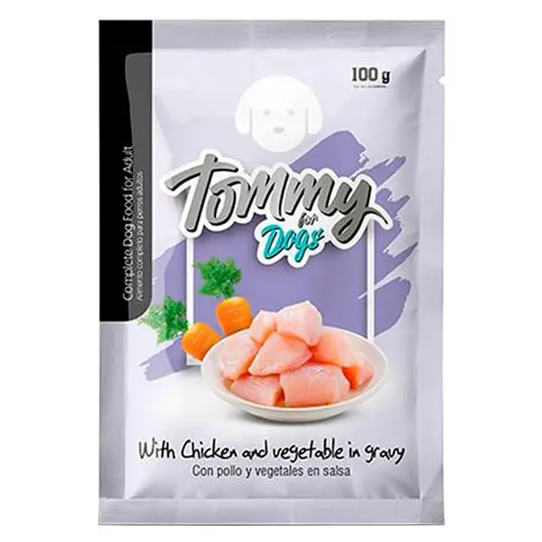 Pouch Tommy Dogs Surtido 100gr