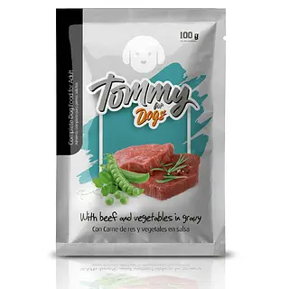 Pouch Tommy Dogs Surtido 100gr