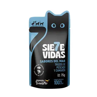 Pouch 7 Vidas Sabor Del Mar 75gr
