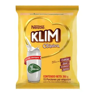 Leche Polvo Klim 360gr