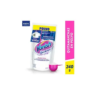Quitamanchas Vanish Polvo Blanco 240Gr