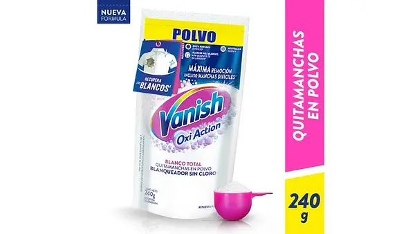 Quitamanchas Vanish Polvo Blanco 240Gr