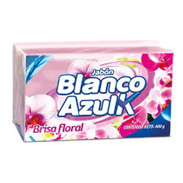 Jabon Blanco Azulk Floral 400Gr