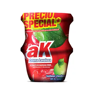 Lavaloza Ak Manzana Verde 2Unx500Gr