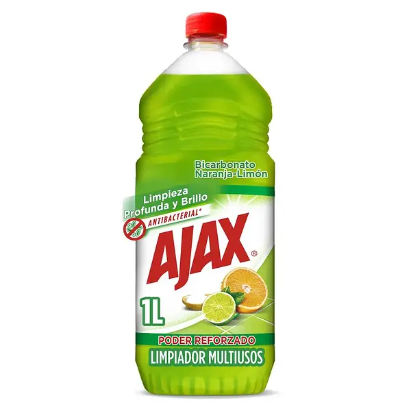 Limpia Pisos Ajax Bicarbonato 1000Ml
