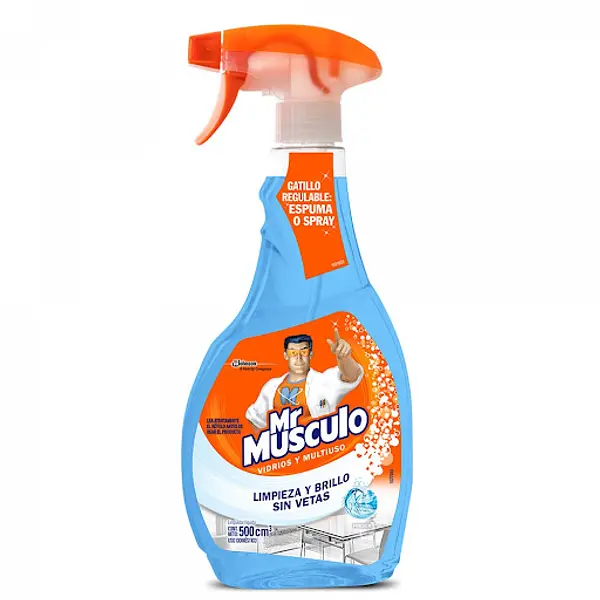 Limpia Vidrios Mr Musculo Pistola 500Ml