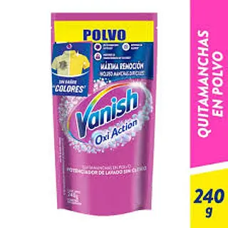 Quitamanchas Vanish Polvo Rosa 240Gr
