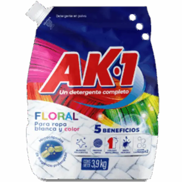 Detergente Ak-1 Floral 3900Gr