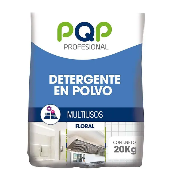 Detergente Pqp Floral Multiusos 20000Gr