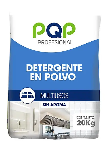 Detergente Pqp S/Aroma Multiusos 20000Gr