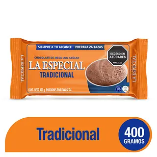 Chocolate Especial 400Gr