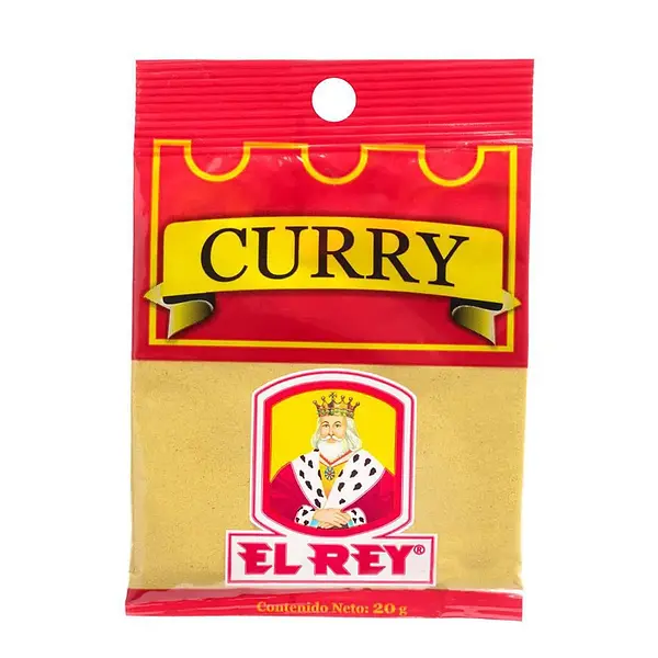 Condimento Curry El Rey 20Gr
