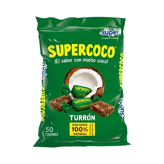 Dulce Turron Super Coco 100Un
