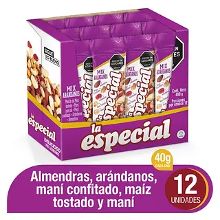 Mani Especial Arandanos 12Unx40Gr