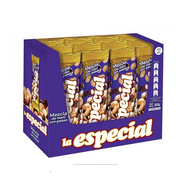 Mani Especial Pasas 24Unx35Gr