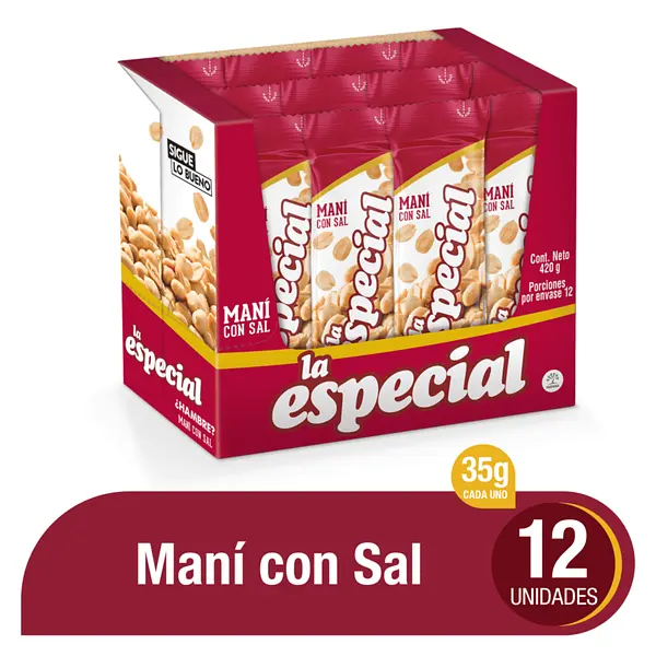 Mani Especial Sal 12Unx35Gr
