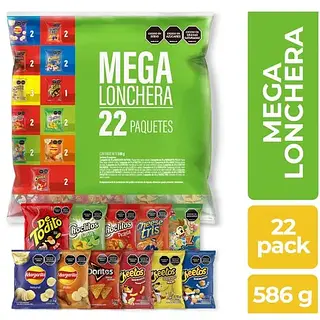 Mega Lonchera Fritolay 22Un