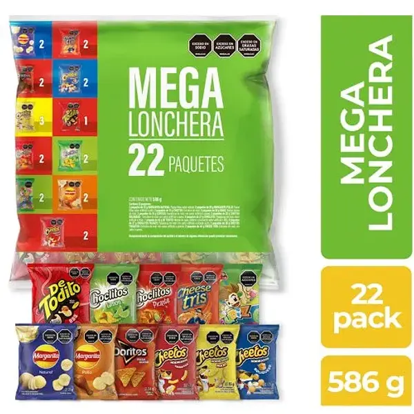 Mega Lonchera Fritolay 22Un