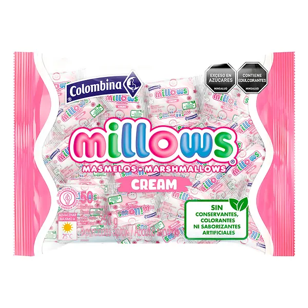 Masmelo Millows Cream 50Unx225Gr