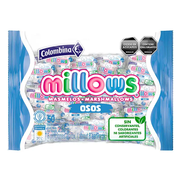 Masmelo Millows Osos 50Unx225Gr