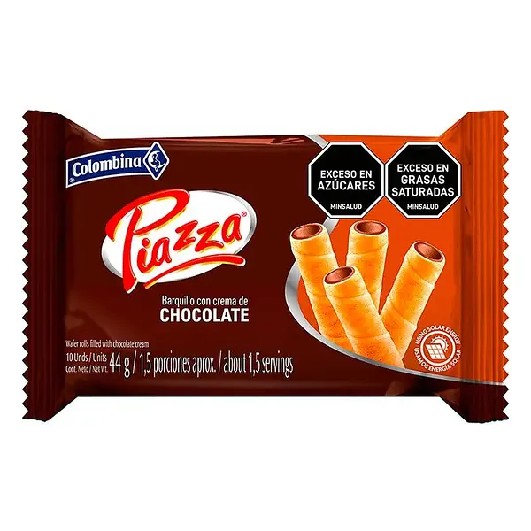 Barquillo Piazza Chocolate 45Gr