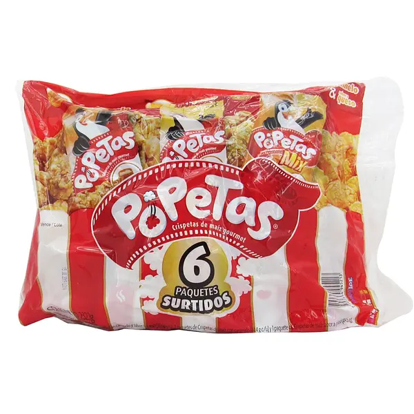Crispetas Popetas Surtida 6Un