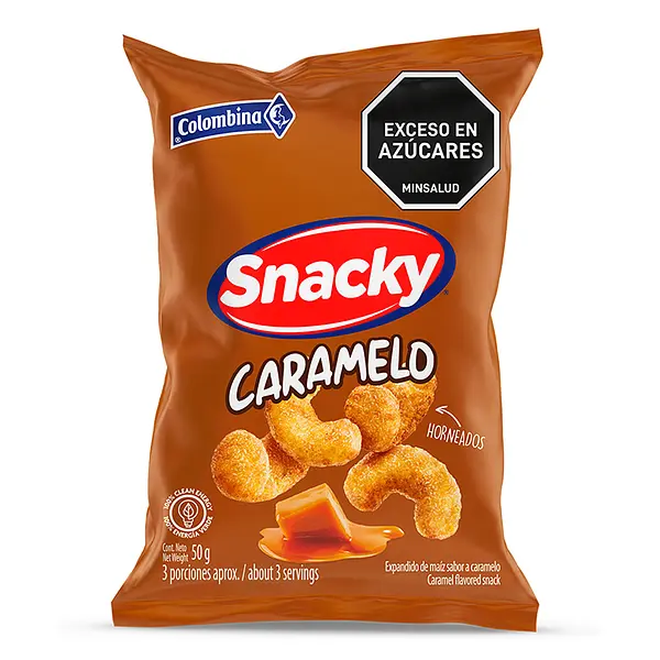 Snacky Caramelo 36Unx50Gr