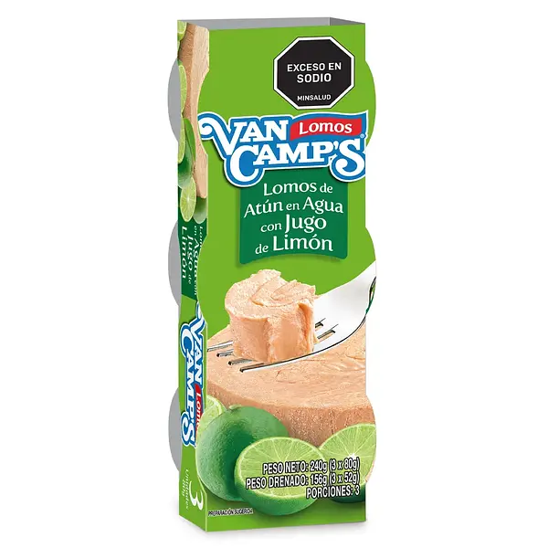 Atun Van Camps Limon 3Unx80Gr