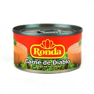 Enlatado Carne Diablo Ronda 100Gr