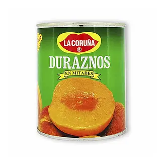 Enlatado Durazno Coruña 820Gr