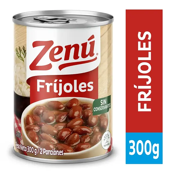 Enlatado Frijol Antioqueño Zenu 300Gr