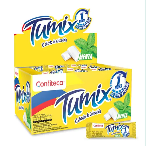 Chicle Tumix Surtido 100Un