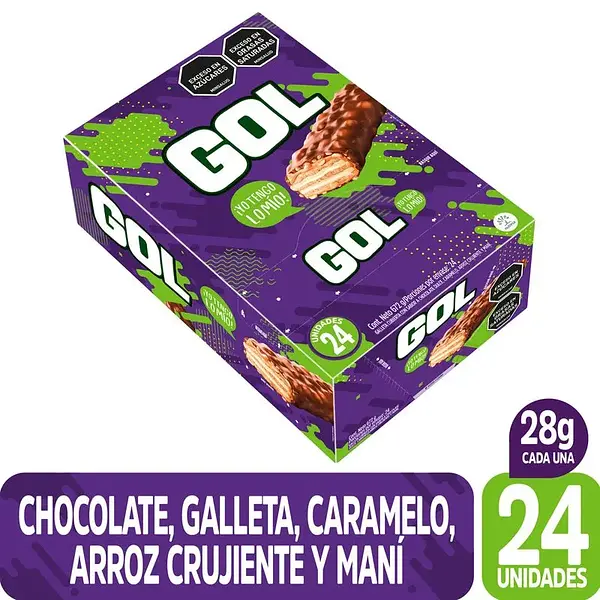 Chocolatina Gol 24Unx28Gr