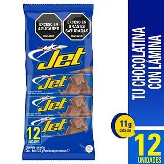 Chocolatina Jet Original 12unx11gr