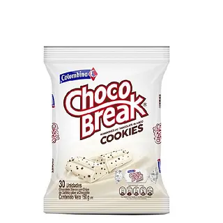 Chocolates Chocobreak Cookies 30Un