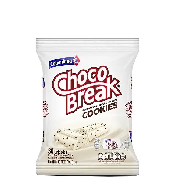 Chocolates Chocobreak Cookies 30Un
