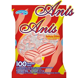 Dulce Anis Americandy 100Un