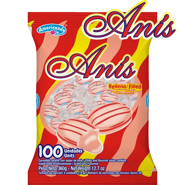 Dulce Anis Americandy 100Un
